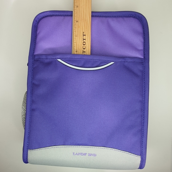 Lands' End Purple Lunch Bag - Picture 8 of 10
